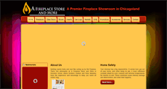 Desktop Screenshot of afireplacestoreandmore.com